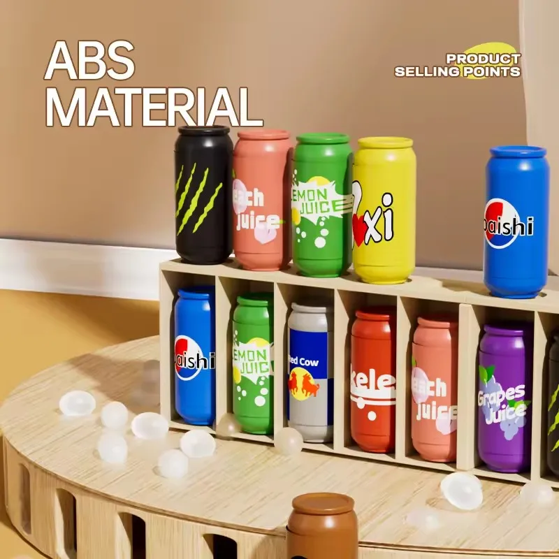 New Bottle Guessing Beverage Match Match Memory Exercise Logical Thinking Reasoning Board Game Beneficial Intelligence Toy