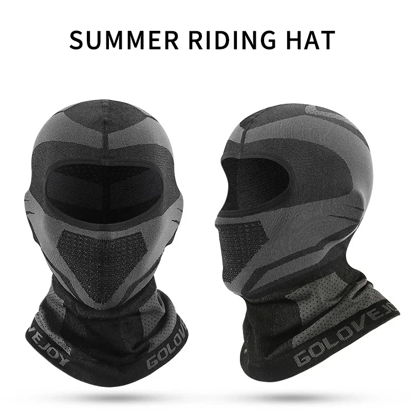 Breathable Helmet Liner Balaclava Motorcycle Full Face Mask Headgear Windproof Sunscreen Motorbike Cycling Mask Moto Accessories