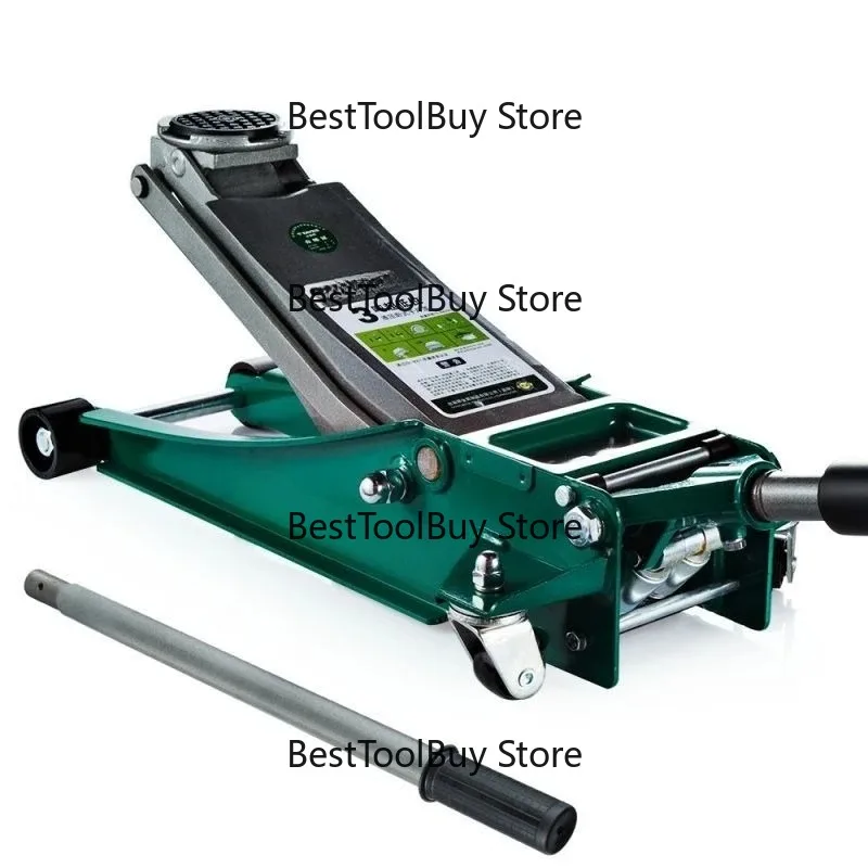 Hydraulic horizontal jack Auto repair special car tire replacement tool Car 4S shop special jack 3T