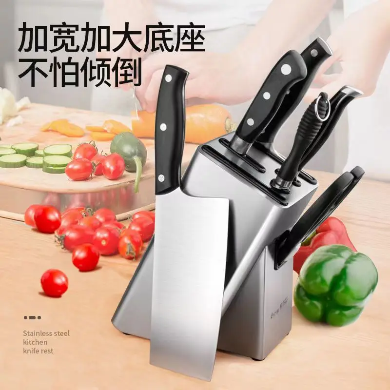 Untuk tempat penyimpanan alat dari baja tahan karat, tempat penyimpanan alat, perlengkapan dapur, rak penyimpanan alat multifungsi dari lantai hingga langit-langit, pisau dapur