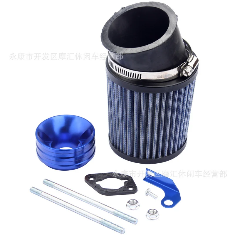 Suitable for Mini CardingGX160 Predator 212cc 6.5 Air Filter Intake Tube Kit Blue