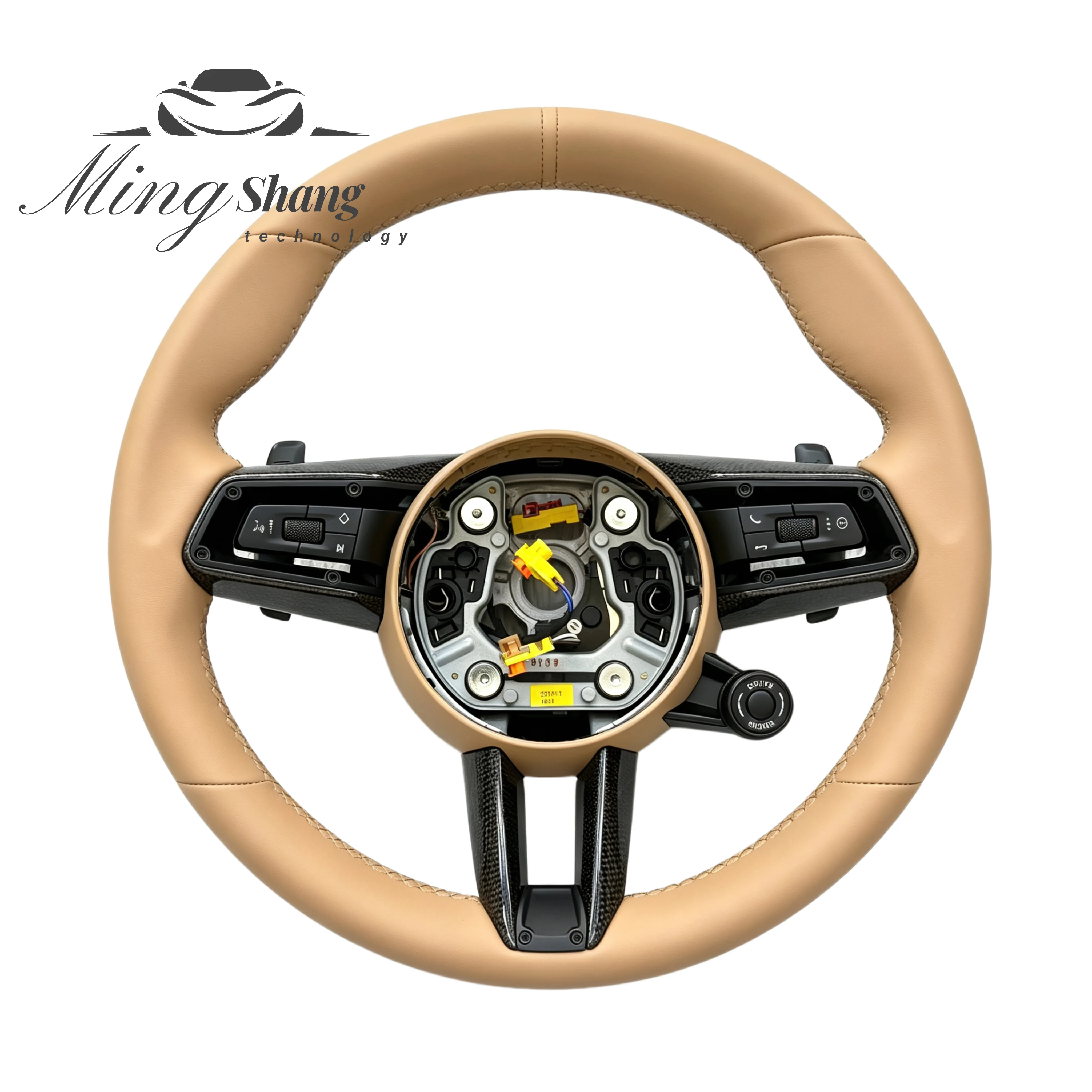 992NEW GT Steering Wheel for Porsche Panamera Macan Cayenne Taycan 718 Cayman GT4 RS 911 Carrera Targa 911 GT3 911.2 991 992 GT2