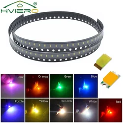 LED 칩 조명 0603 SMD SMT 모듬 키트, 따뜻한 백색 전구 방출 다이오드, 매우 밝은 DIY 천장 페이스트 램프 구슬, 20mAh, 1000 개