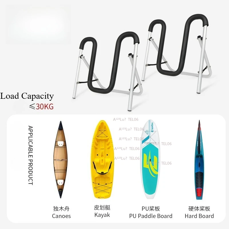 M Type Paddle Board Display Rack Kayak Canoe SUP Folding Stand Storage Holder soporte para bandera de jardín