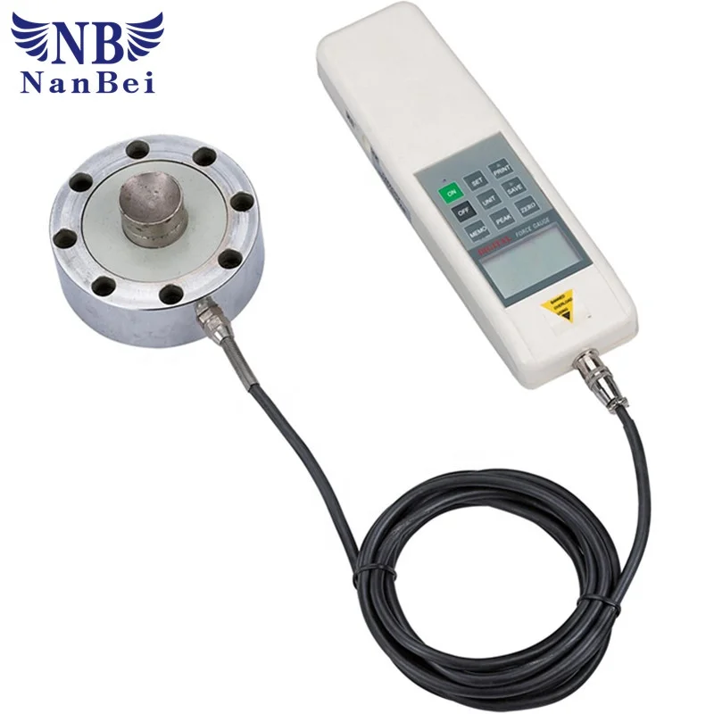 500KN Push pull clamping digital force gauge price