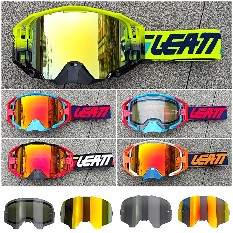 

MTB BMX ATV Motorcycle Sports Outdoor Sport Glasses Four Season Universal velocity 65 Breathable Riding Glasses UV400 Unisex