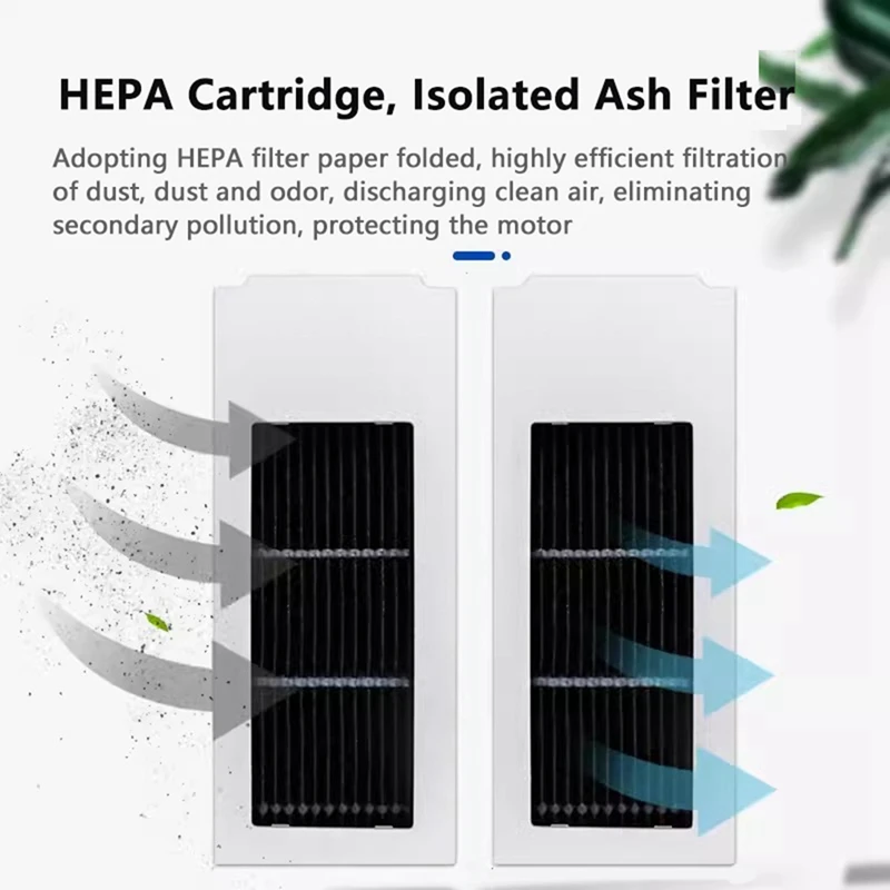 A85I-12PCS For Ecovacs DEEBOT X5 PRO X5 MAX/X5 Robot Vacuum Cleaner Dust Bag Mop Cloth Hepa Filter Replacement Spare Parts