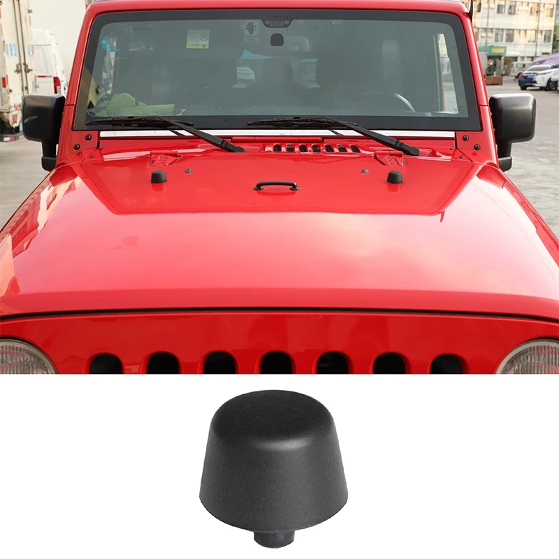 A22E-Rubber Hood Bumpers Replace For Jeep Wrangler JK 2007-2017 Cushion Stopper Bumpstop Car Accessories