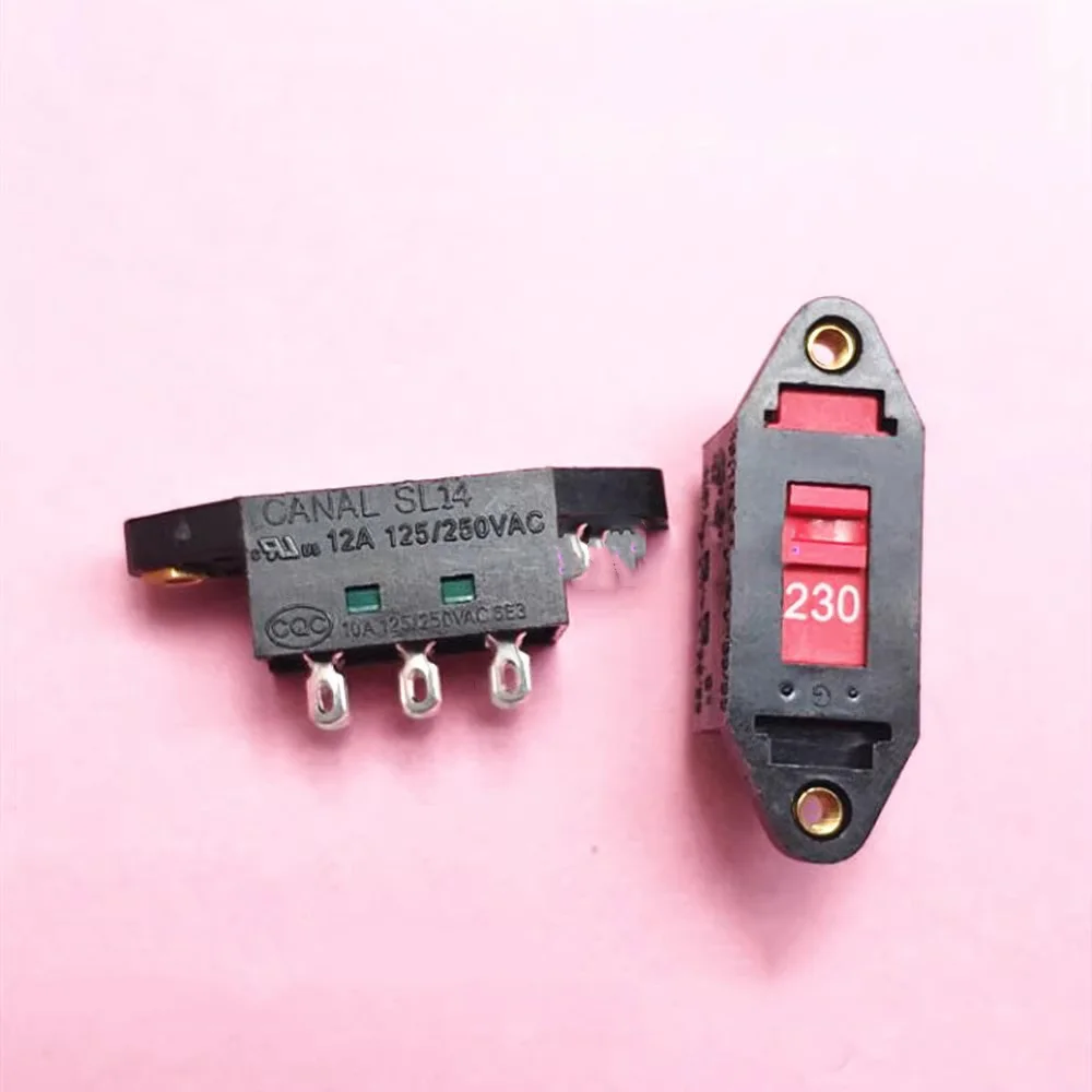1~5pcs/lot Power supply voltage conversion switch toggle switch SL14 6-pin 2-position silver contact