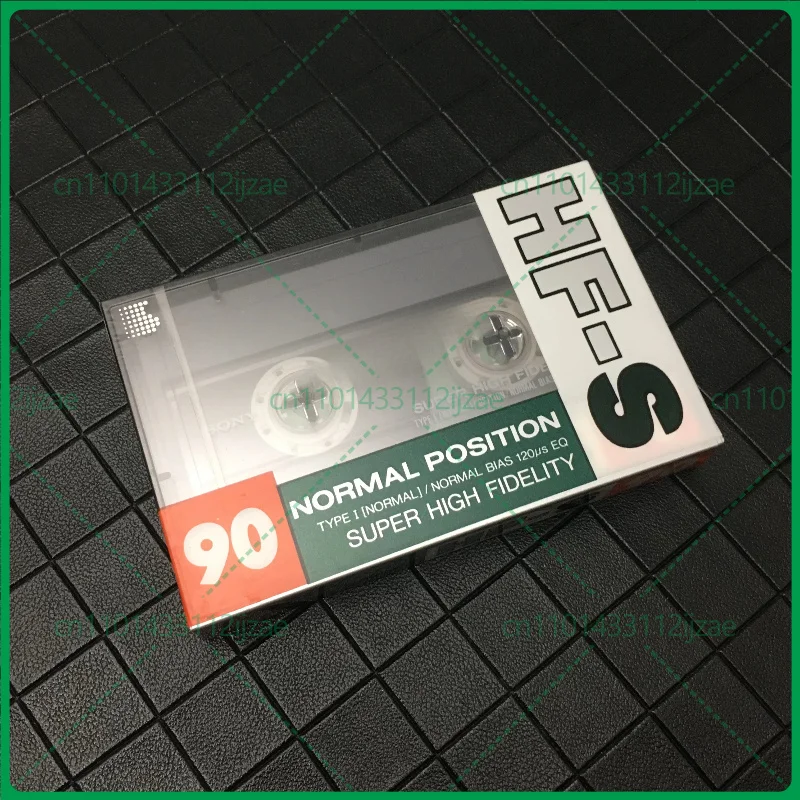 For Sony HF-S Blank Cassette Tape 90min, Type I Normal Position, New Sealed Audio Tape