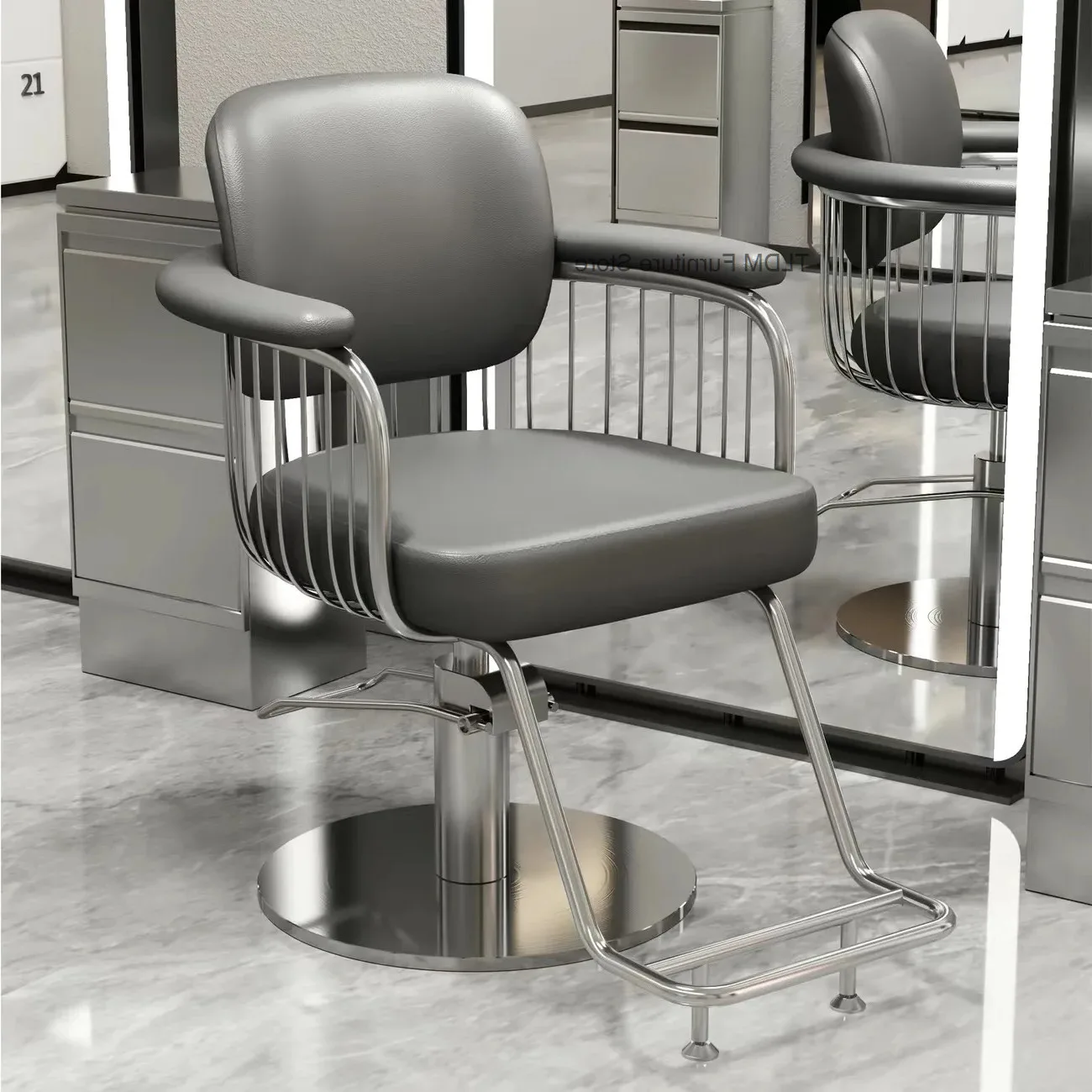Tattoo barber Esthetician Swivel Nail Office Kids barber chair Facial chair Waiting Silla Para Pedicure Barberia Salon Furniture