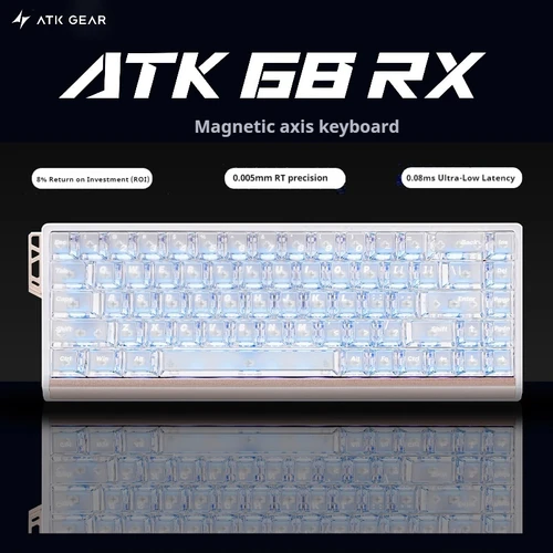 Imagen 1 del producto Atk 68rx Esports teclado de eje magnético para juegos ordenador de escritorio específico Universal Rgb teclado con cable Pc Gamer accesorios regalos