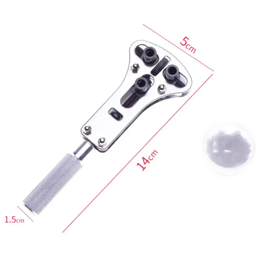 Three Jaws Watch Repair Quartz Mechanical Wristwatches Back Case Opener Wrench Watch Battery Remover Press Closer Remover Wrench