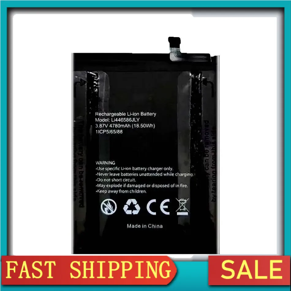 

Mobile Phone Battery For Blackview A55 High Performance Li446586jly 4780Mah