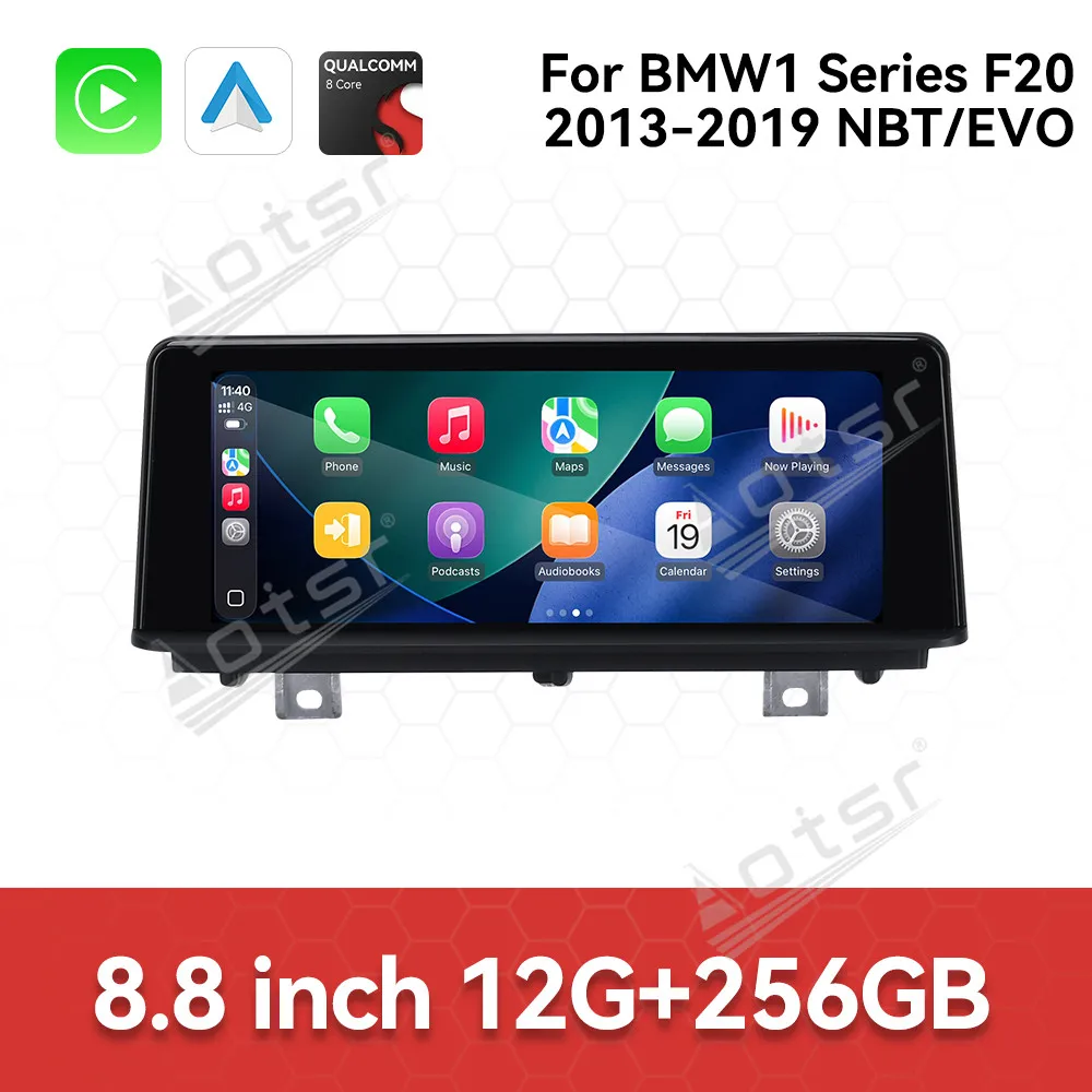 8.8 ''أندرويد 14 لسيارات BMW 1 Series F20 2013-2019 نظام ملاحة GPS للسيارة CarPlay HD شاشة تعمل باللمس رئيس وحدة مشغل وسائط متعددة راديو Aut #6