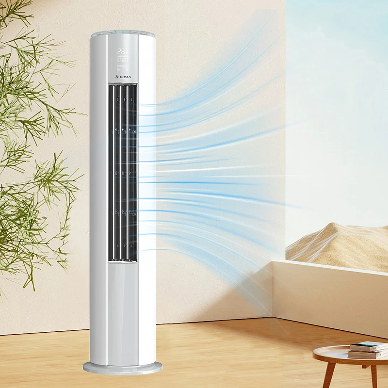 

Башенный кондиционер 24000Btu R32, умный инверторный тепловой насос, цилиндрический тип, напольные кондиционеры для домашнего приложения