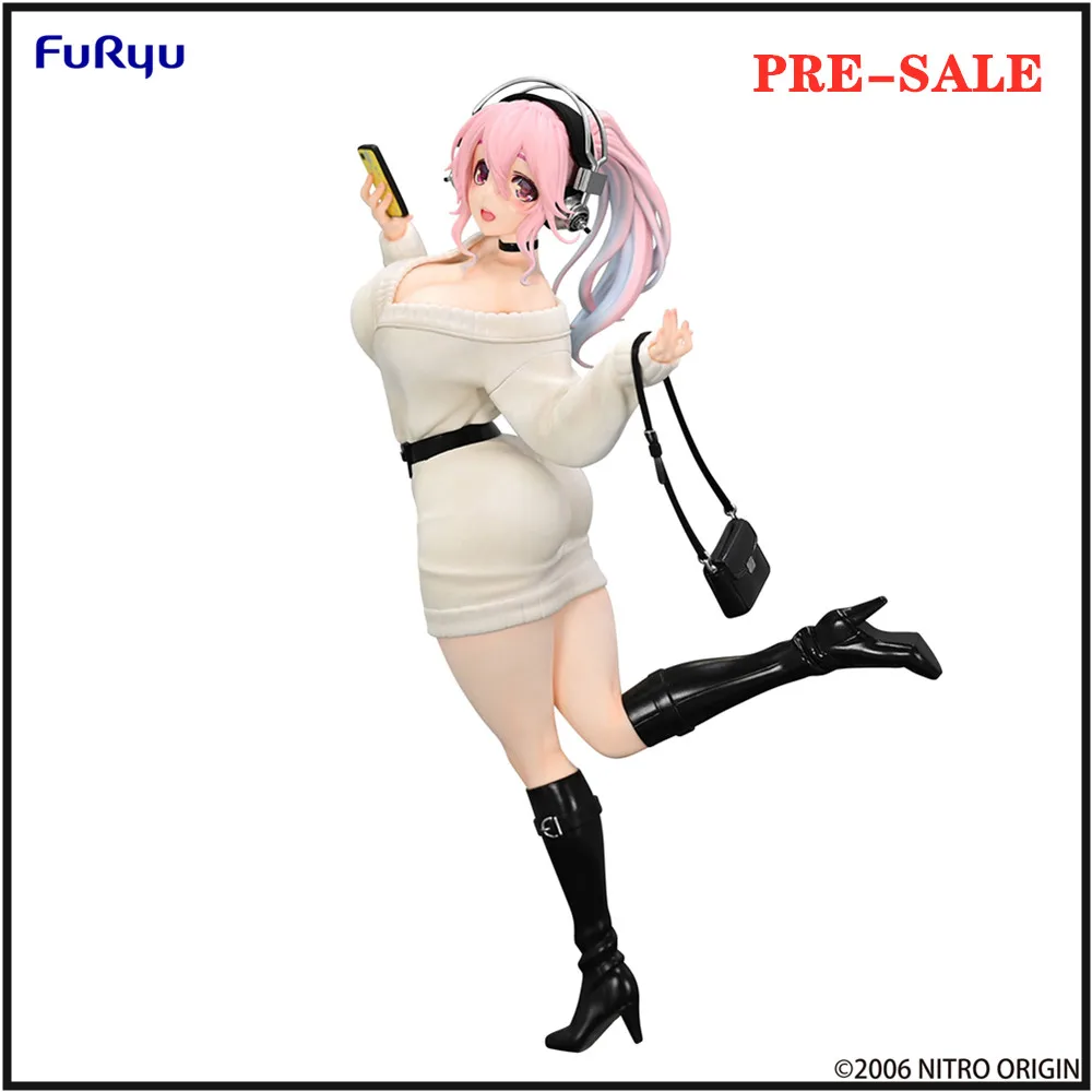 

Оригинальная фигурка аниме Furyu SUPER SONICO Trio-попробуйте-фигурка-зимняя память ver. Фигурки героев коллекционеров, фигурки девушек, модели игрушек