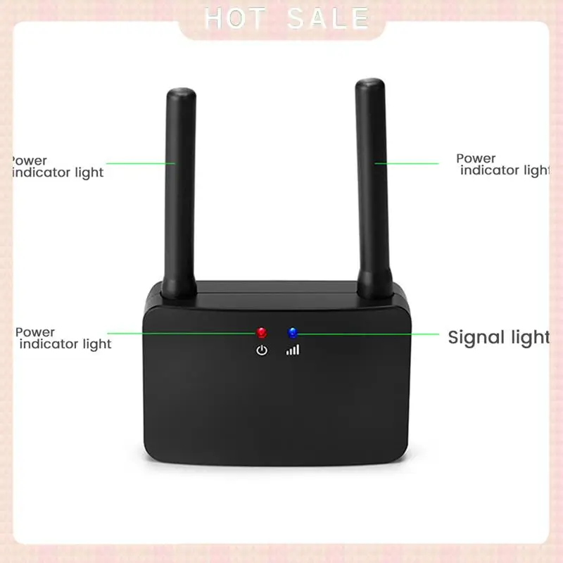 24-Stunden-Lieferung 433 MHz Wireless Repeater Signalverstärker Lerncode Extender für Alarmanlage und Wireless Detector Sensor