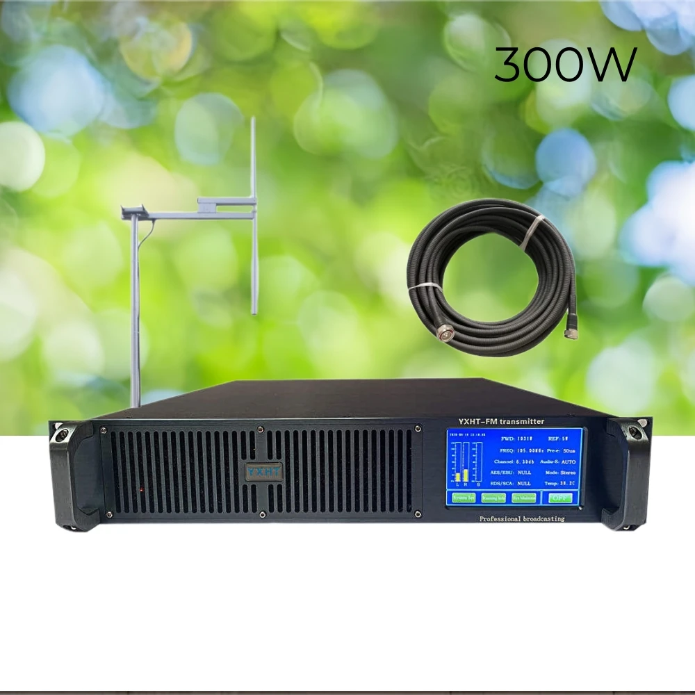 

300W FM Transmitter Kit YXHT-2 – Campus & Church Broadcast Equipment for Radio Stations