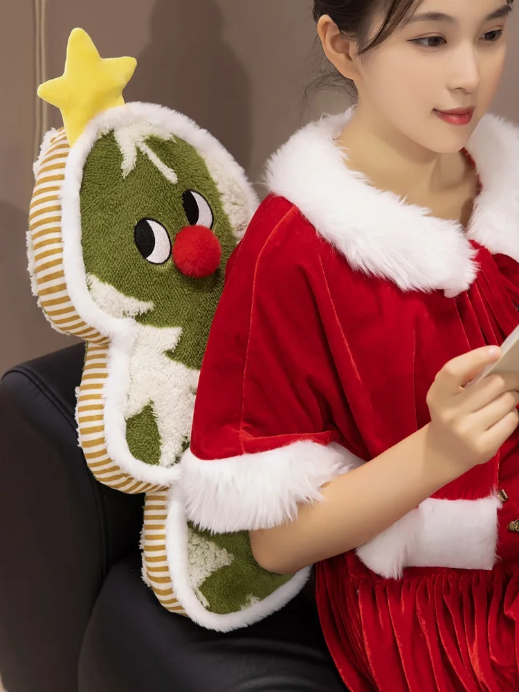 Kerstboom Pluche Knuffels Kerstsfeer Decoraties Kussens Kussens Fotografie Props Vakantie Verrassingsgeschenken