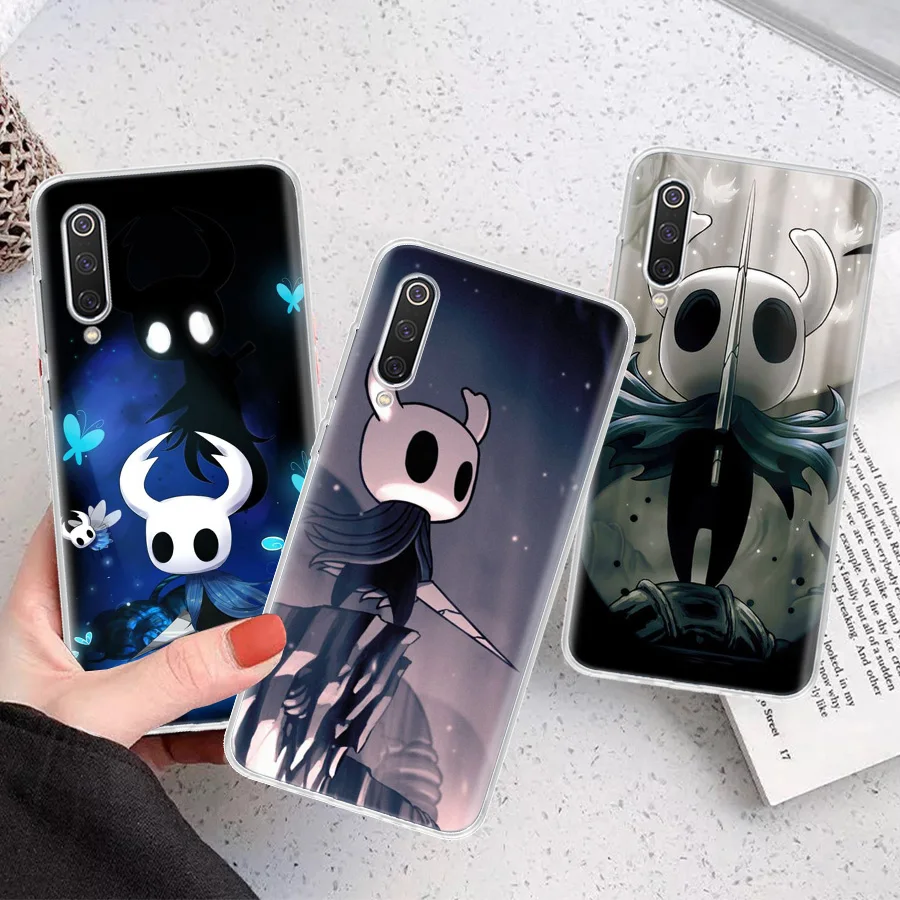 Hollow Knight Cartoon Silicon Call Phone Case For Xiaomi Redmi Note 14 13 12 12S 11 Pro Plus 11S 10 10S 11T 11E 4G 5G Soft Cover