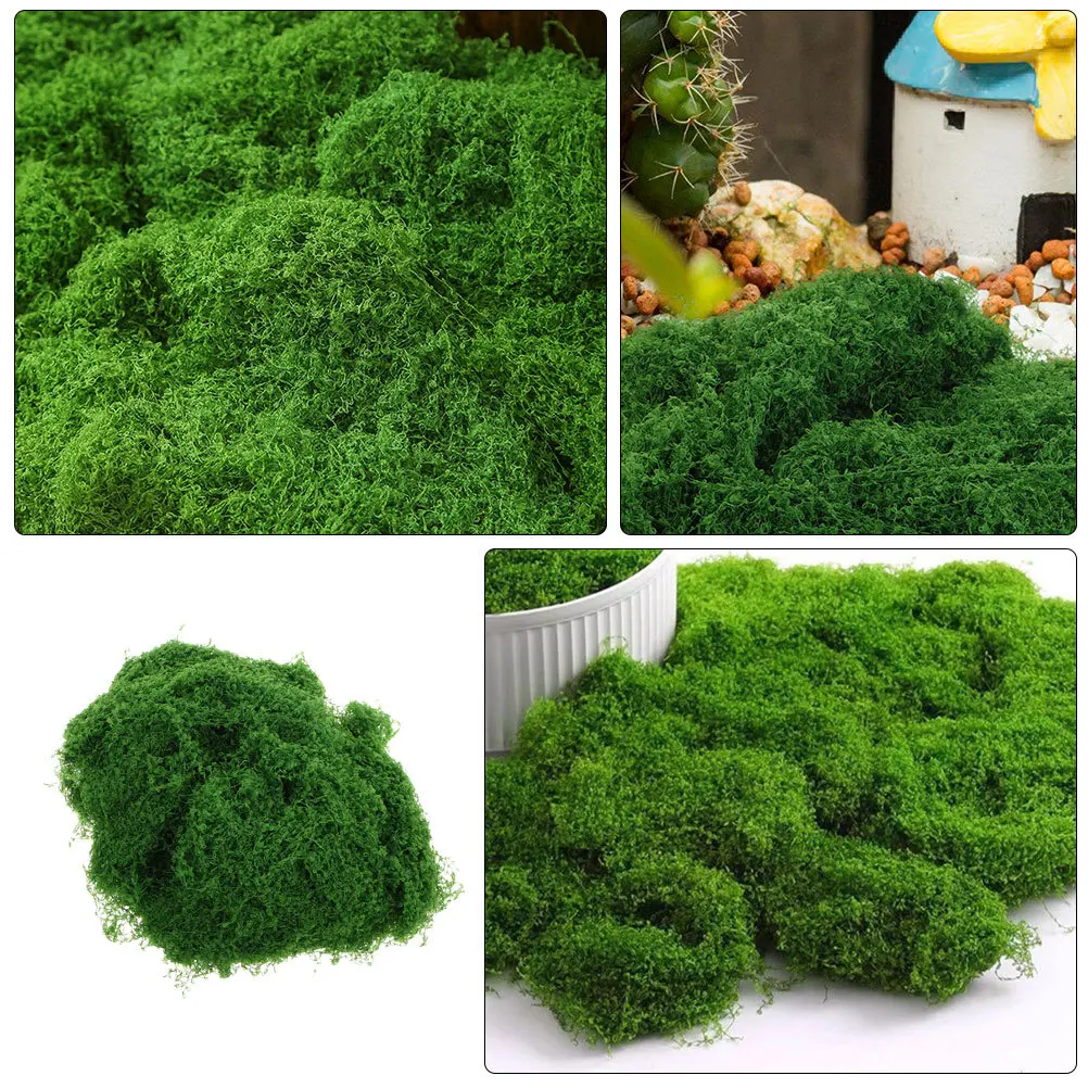 

1 Bag Realistic Artificial Filamentous Indoor Plants Faux For Crafts Planter Filler Diy Micro Landscape Table Centerpiece