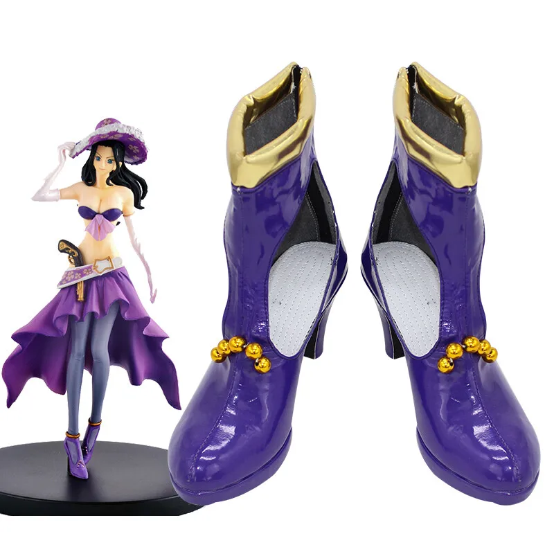 chapeau-de-paille-d'anime-nico-robin-chaussures-et-bottes-de-cosplay-sur-mesure-pour-fete-d'halloween
