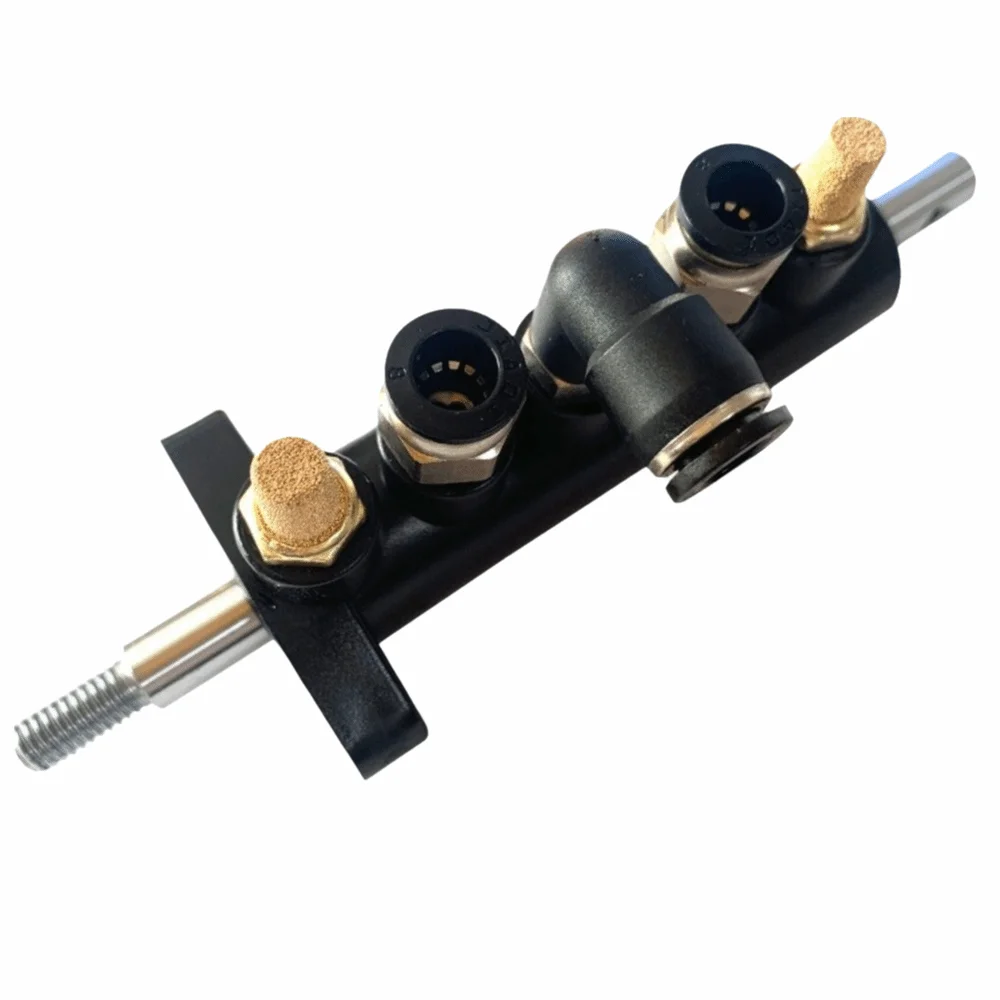 8mm Pipe Diameter Air Control Valve Multiple Size Quick-Connect Fittings Foot Pedal Valve Wear-Resistant Universal