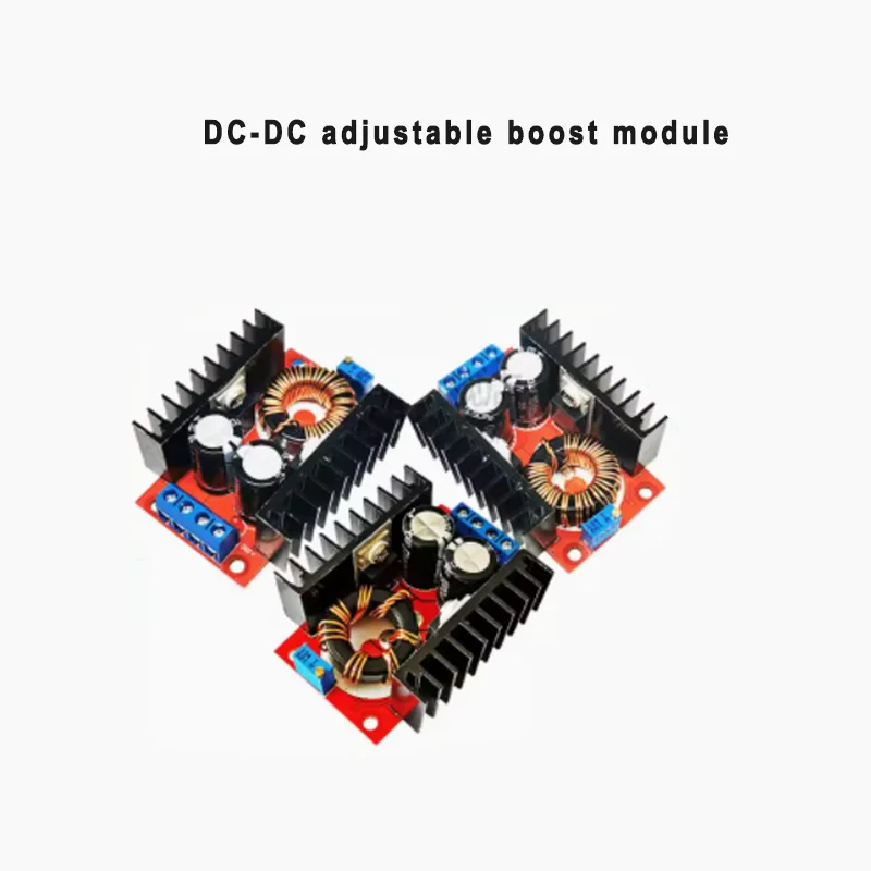 DC Adjustable Boost Module 150W Car Charging 12/24 To 48/54/60/90V 100W12 To 60-90V