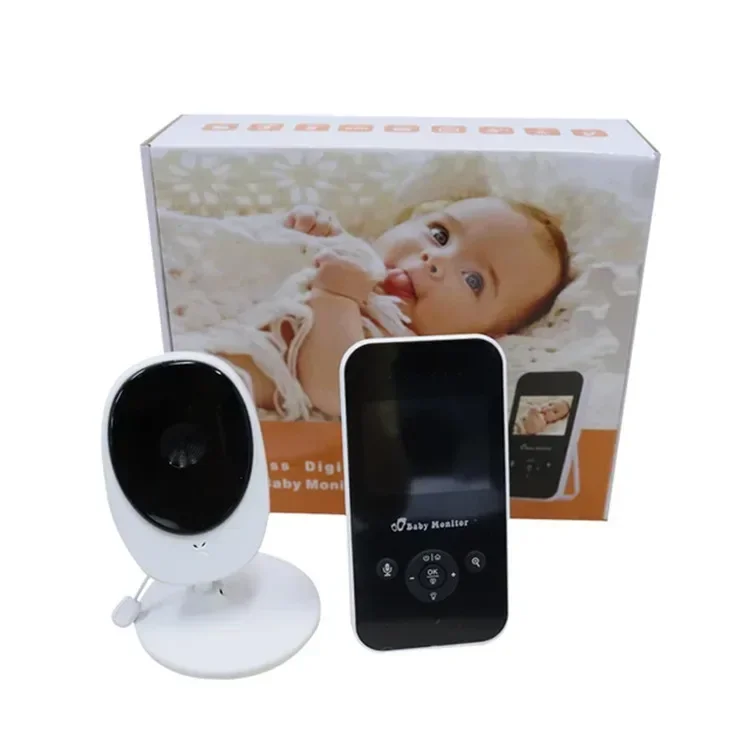 Babyfoon Met Camera 2.4 Inch Lcd Elektronische Babysitter 2 Way Audio Talk Nachtzicht Video Nanny Radio Bewakingscamera