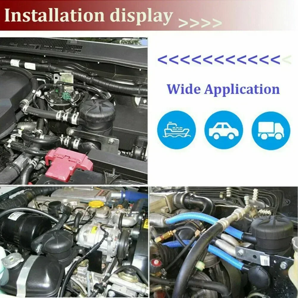 

Carhome For Nissan Navara D22 ZD30 2pcs Oil Catch Can Filter Element Cotton Replacement 3931051950 LC5001X 3584145 SOE525 NEW Us