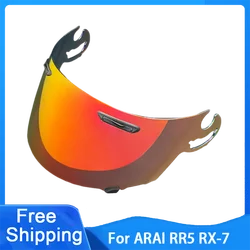 RR5 Motorcycle Helmet Visor Lens For ARAI RR5 RX-7 QUAMTUM-J ASTRO-IQ Replace Anti-UV Anti-Scratch Dustproof Wind Shield