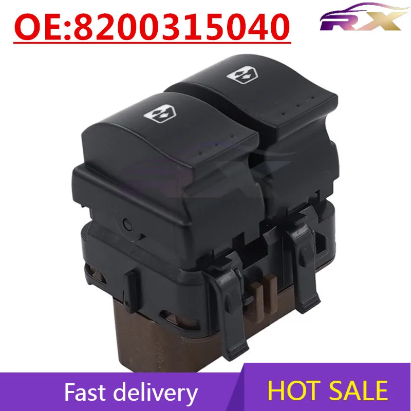 

OEM:8200315040 Suitable for Renault automotive glass lifter button switch electric window control single switch
