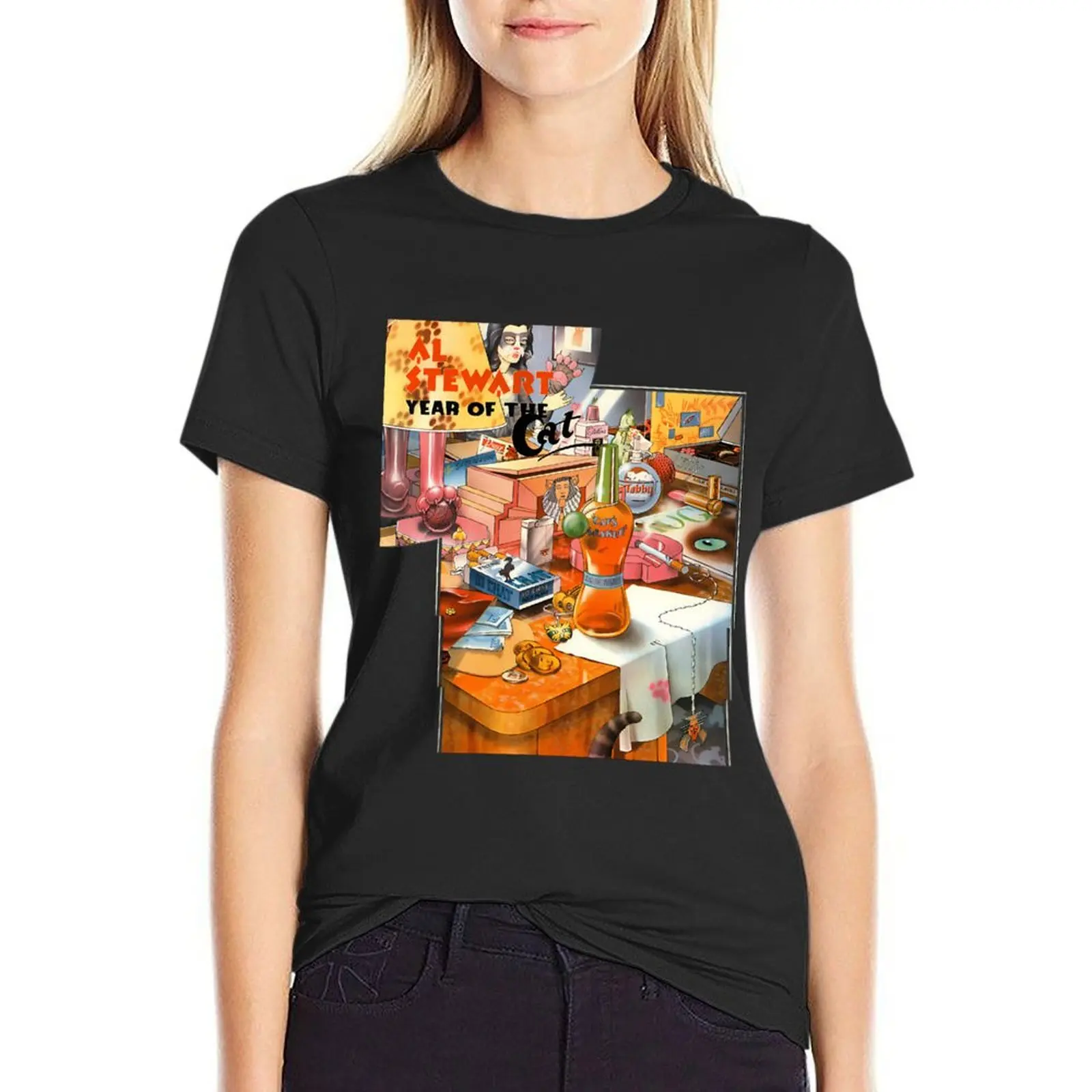 Al Stewart: Year Of The Cat T-Shirt heavyweights kawaii clothes t shirt Women