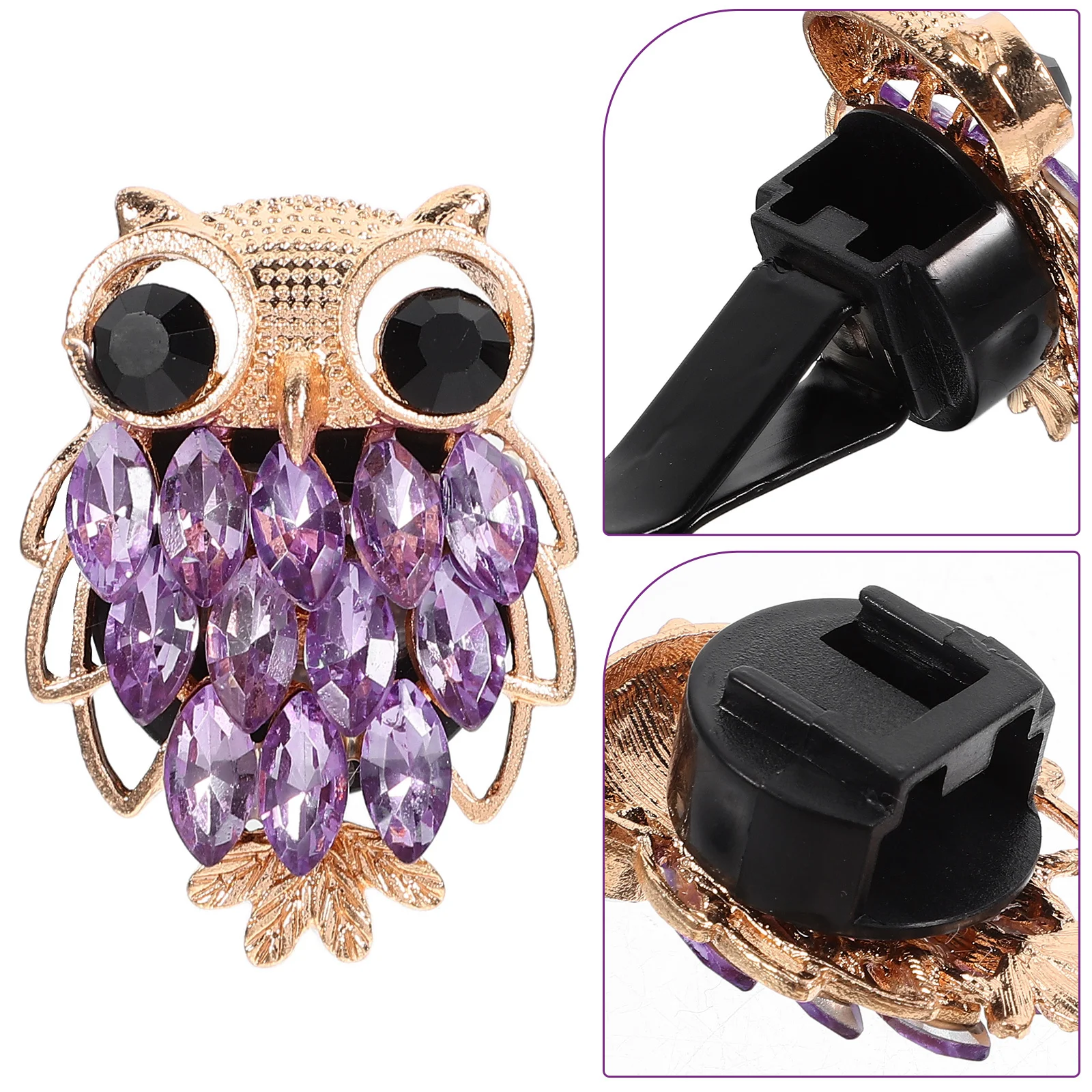 

Owl Car Air Vent Freshener Clip Cute Aroma Diffuser Auto Interior Decor for Women Dashboard Decoration Car Air Freshener Clip