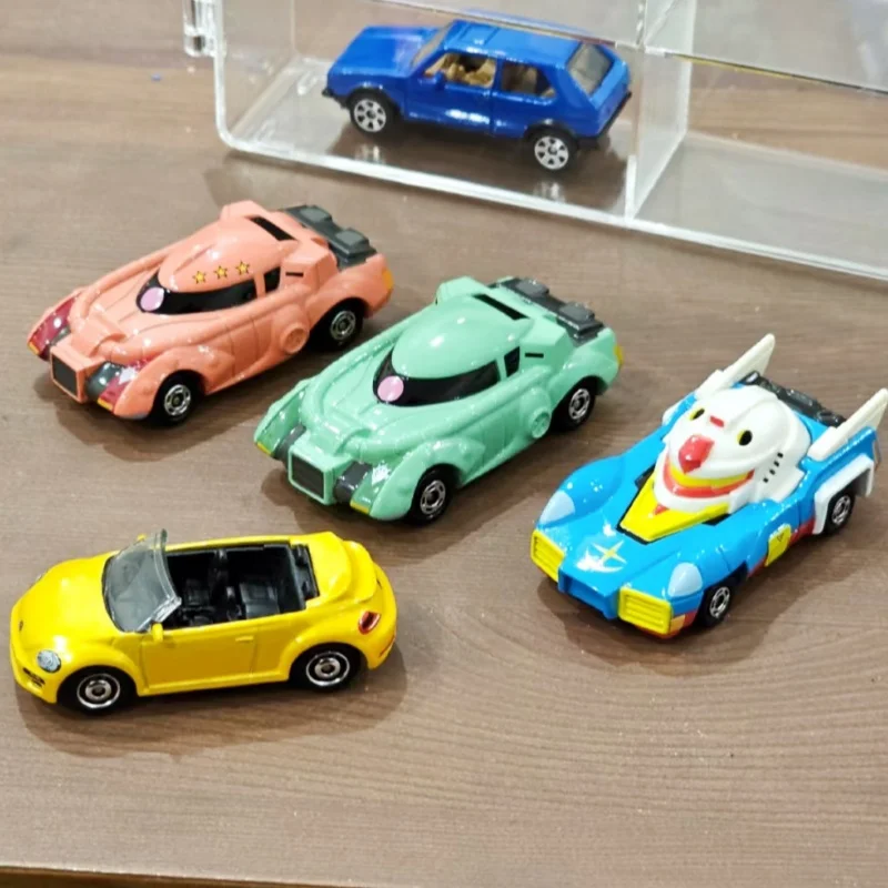 

5 шт./компл. TAKARA TOMY Tomica Gundam мобильный костюм совместного бренда мини литая под давлением модель автомобиля из сплава игрушечный мальчик подарок на Рождество и день рождения