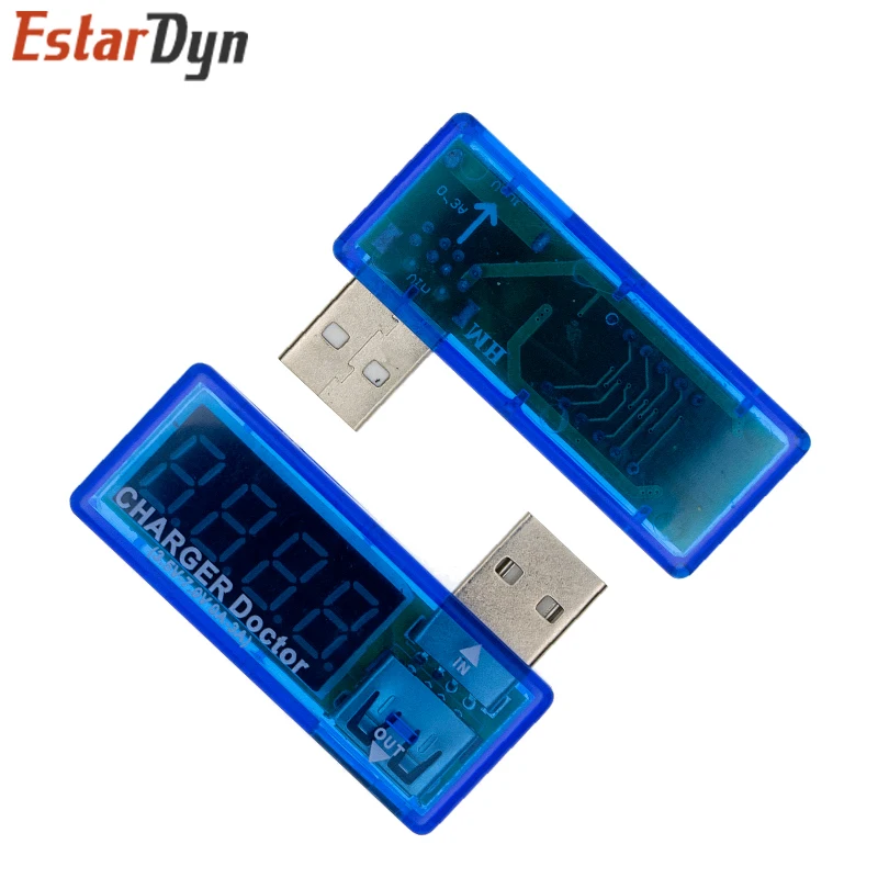 Digital USB Mobile Power charging current voltage Tester Meter Mini USB charger doctor voltmeter ammeter LED display