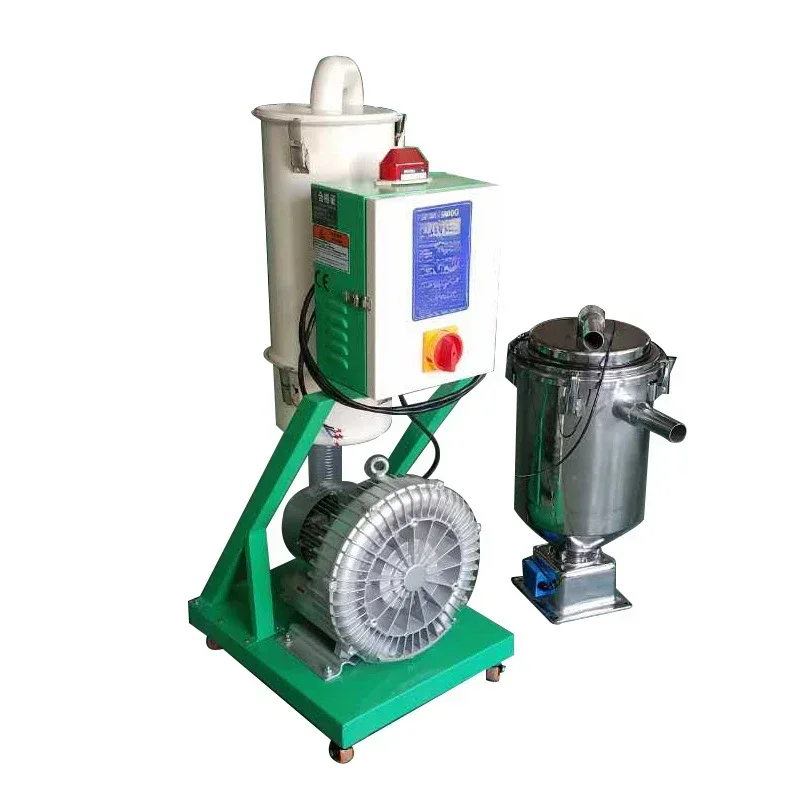 

900 suction machine automatic real empty feeding machine one drag two plastic rapeseed pumping