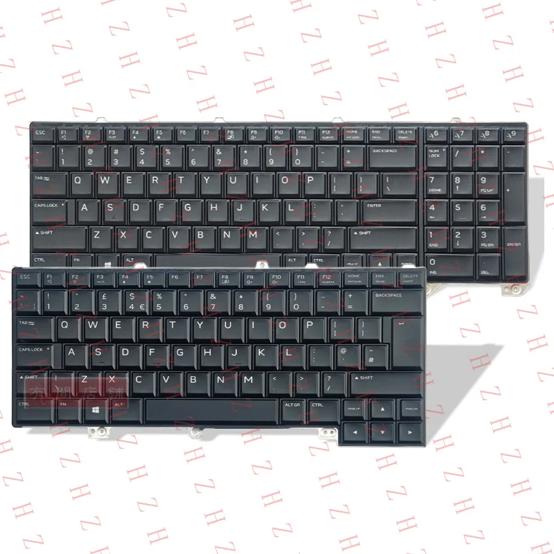 P+ For Dell Alienware 13 14 15 R3 R4 Alienware 17 R4 R5 keyboard
