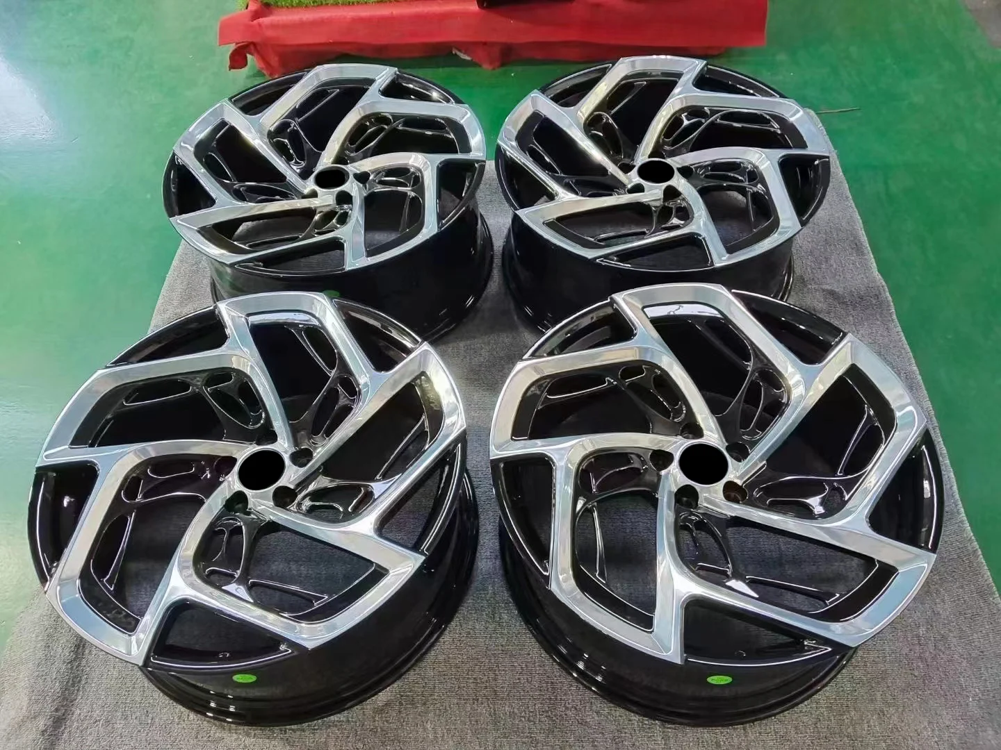 for Wholesale 5X108 5X120 Polish Custom Rims Forged Car Wheels 18 19 20 21 22Inch Wheel For tesla model 3 Zeekr Byd Lixiang ri