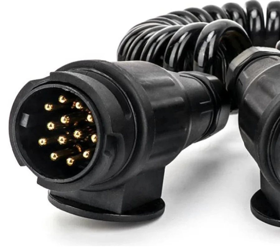Euro 13-Pin to 13-Pin Trailer Extension Cable Adapter for Caravan Motorhome - view 4