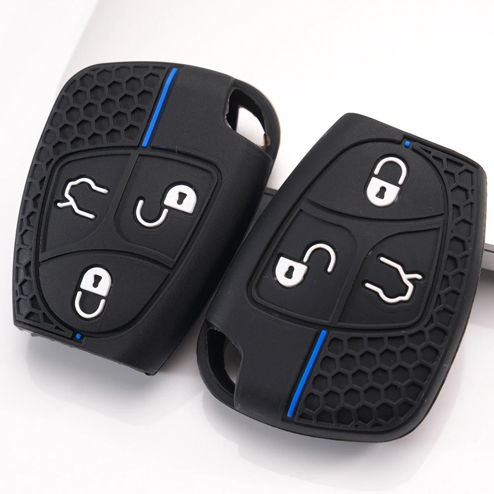 Remote Key Protector For Mercedes-Benz C B E A S ML GL SLK G V Class W203 W211 W204 W168 W169 W220 W164 W639 CLS CLK Perfect Fit