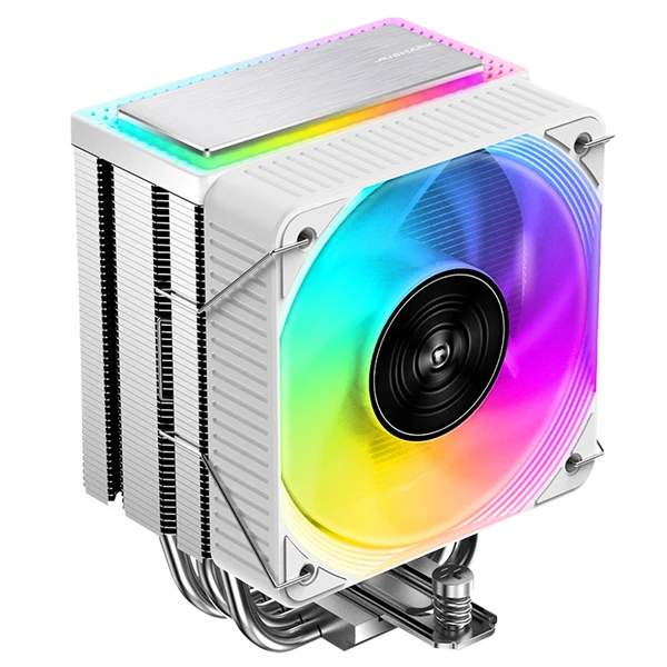 JIUSHARK JF100RS Crystal ARGB White CPU Cooler