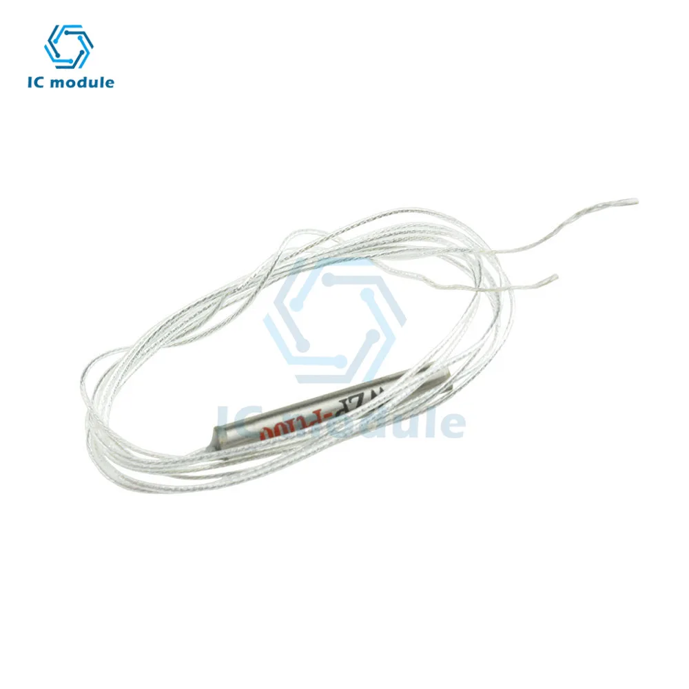 10 Stuks 5 Stuks 1 Stuks 50Cm Pt100 Platina Resister Temperatuursensor Detector Waterdichte Temperatuur Sonde-20 ~ 450 Celsius WZP-PT100