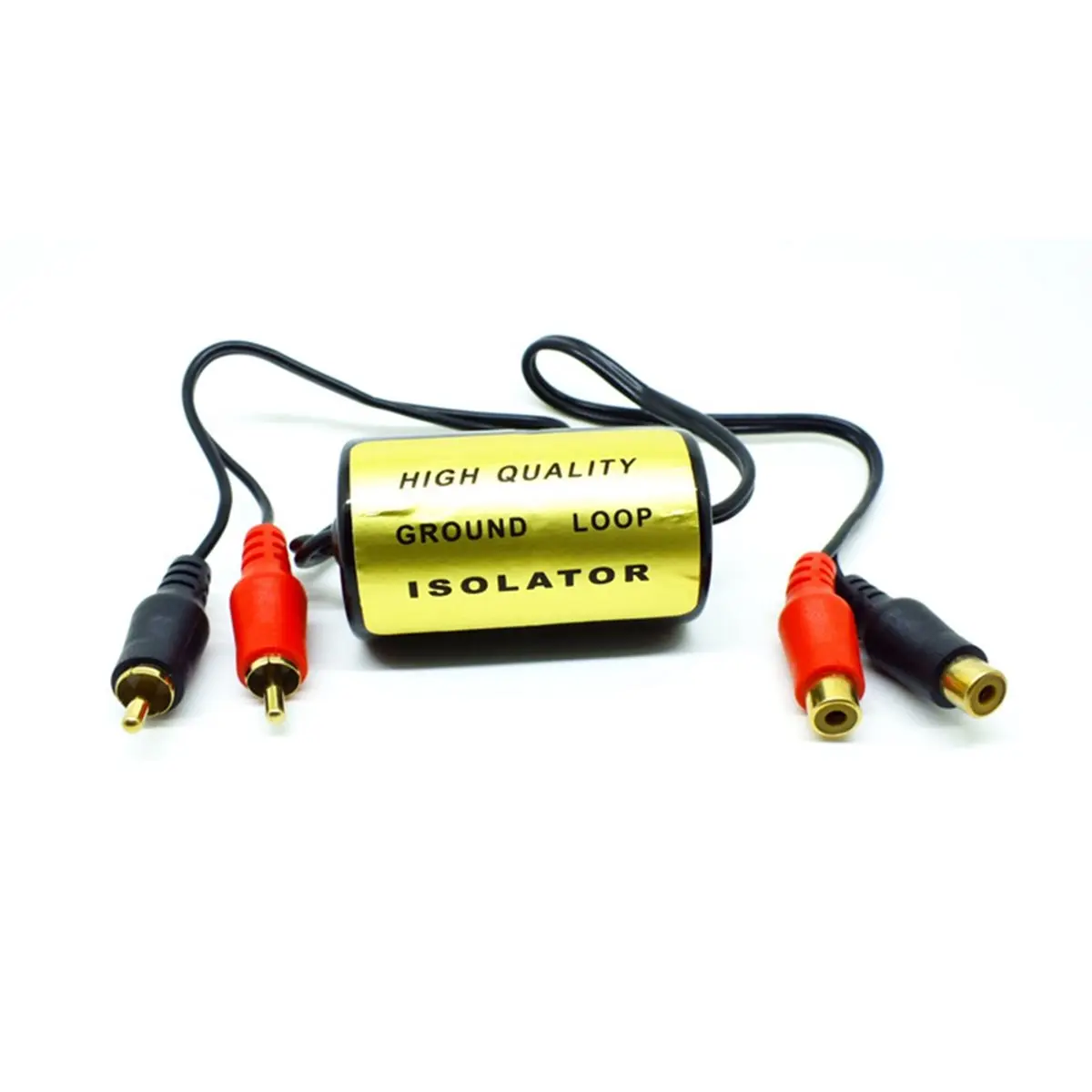 THANKSGIVING DAY Car Audio Isolator for-RCA Male Female Noise Filter Audio Filter for Car Audio Amplifier Audio Modification