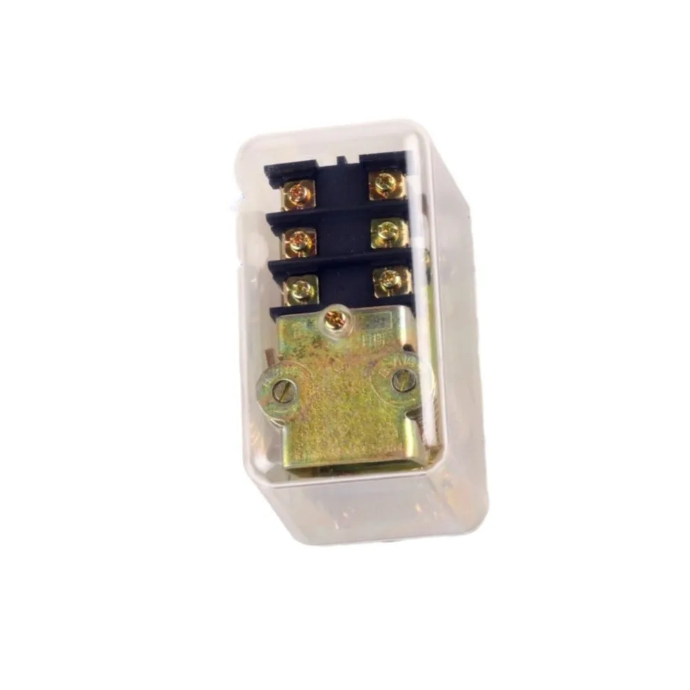 380V Three Phase Pressure Control Switch with See-Through Design for Compressor Systems Supporting 0.55MPA through 1.5MPA
