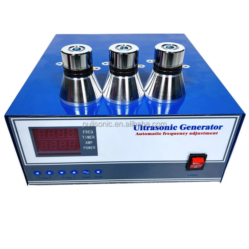 Afbeelding 4: 1200W energiezuinige ultrasone voeding voor het aandrijven van piëzo-elektrische transducers in reinigingsapparaat voor auto-onderdelen 28KHz-40KHz