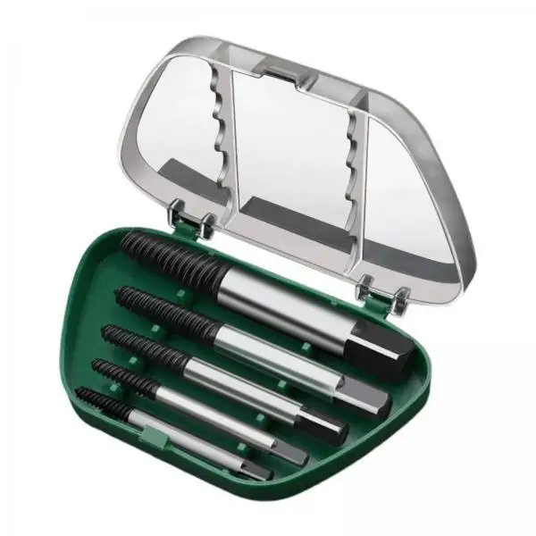 Easy Out Broken Bolt Remover Set Professional Screw Extractors for Drill Reliable Stripped Screw Removal