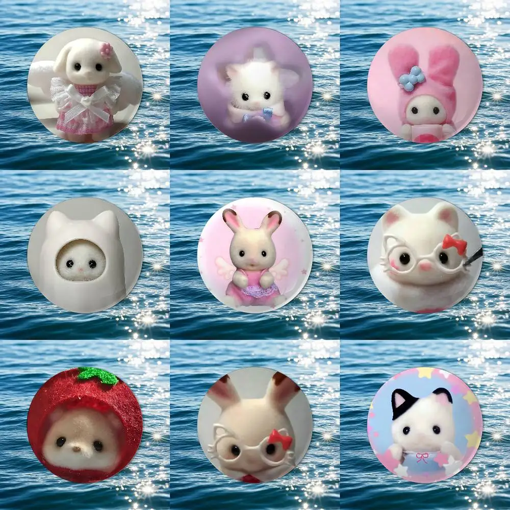 لطيف S-سيلفانيان F-العائلات شارات زر PinsBrooch الإبداعية مضحك يقتبس شارة الملابس على ظهره مجوهرات هدية للأطفال الأصدقاء #3