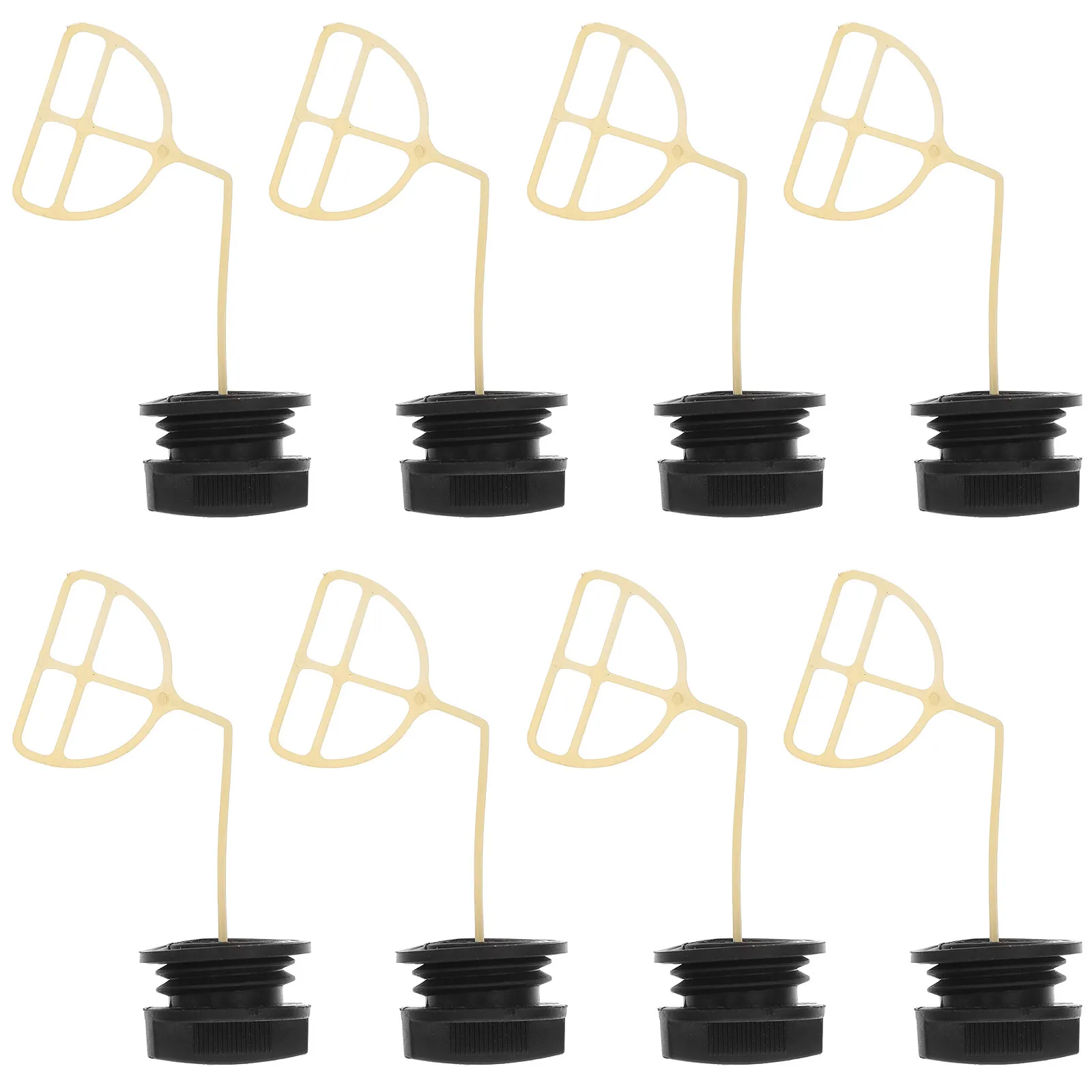 

10 шт. Запасные крышки топливного бака для бензопилы, герметичные крышки для бака, аксессуары для газонокосилок, запчасти для газонокосилок